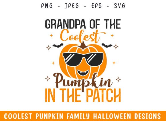 Grandpa of the Coolest Pumpkin Patch SVG