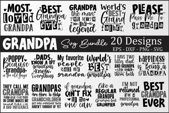 Grandpa SVG Bundle Review