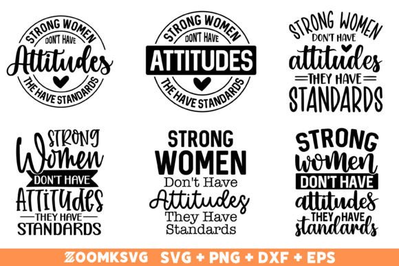 Strong Women SVG, Inspirational Bundle