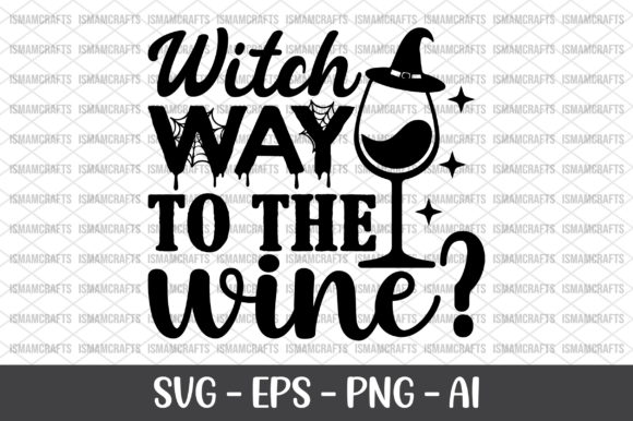 Witch Way to the Wine SVG